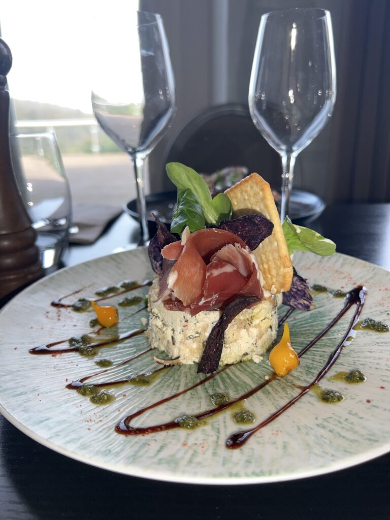 Croustillant-moelleux de chèvre frais & miel